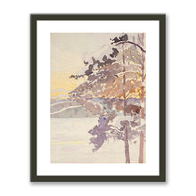 Pines in Winter Landscape by Hilma af Klint