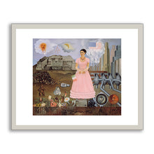Self-Portrait on the Borderline between Mexico and the United States by Frida Kahlo
