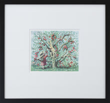 Apple Tree by Maurice Sendak Vintage Print Framed in Black - Special Edition, by Museums.Co