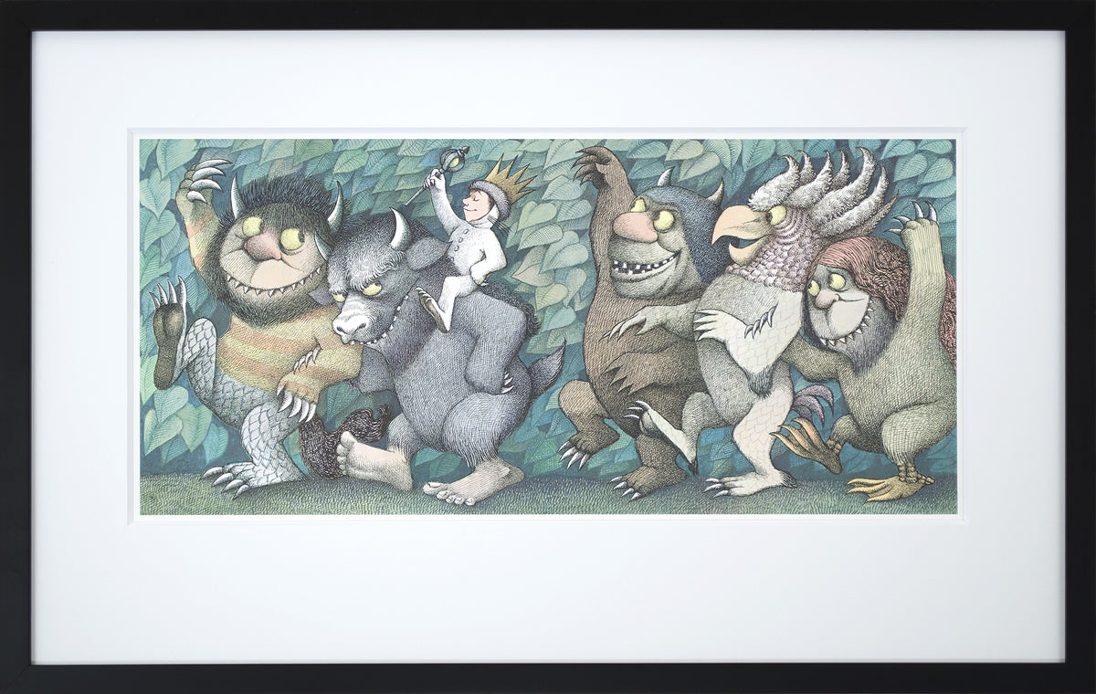 Maurice Sendak Framed Print, Max with Crown | Buy at Museums.Co