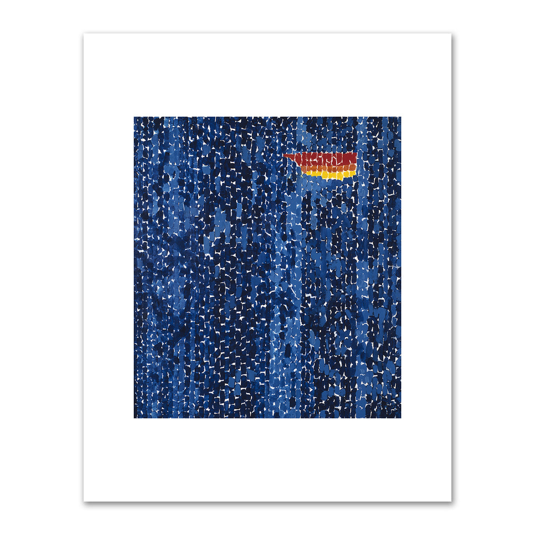 Alma Thomas, Starry Night and the Astronauts, 1972, Art Institute of Chicago. Fine Art Prints in various sizes by Museums.Co