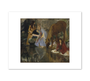 Edgar Degas, Portrait of Eugénie Fiocre a propos of the Ballet "La Source", 1867–1868, Fine Art Prints in various sizes by Museums.Co