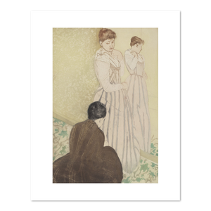 Mary Cassatt, The Fitting, 1890-1891, Fine Art Prints in various sizes by Museums.Co