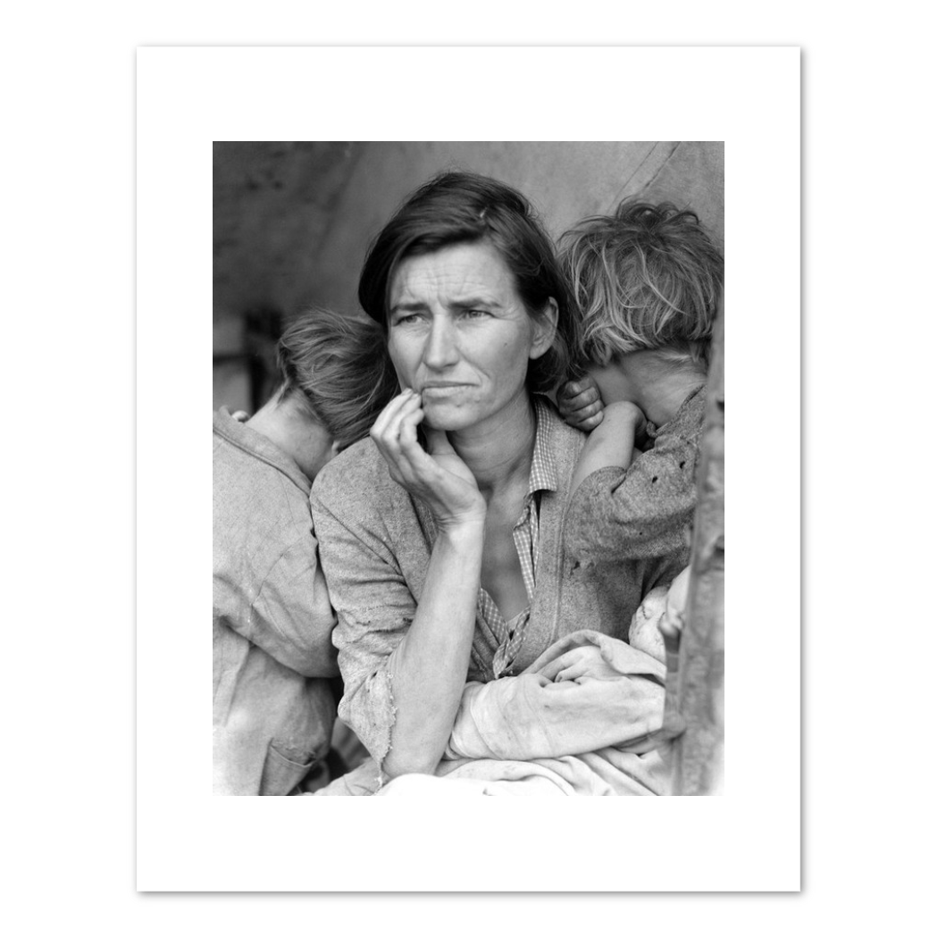 Dorothea Lange, Migrant Mother, Nipomo, California, 1936, Fine Art Prints in various sizes by Museums.Co