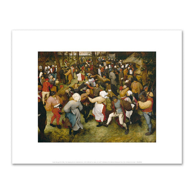 Pieter Bruegel the Elder, The Wedding Dance, Fine Art Prints in various sizes by Museums.Co