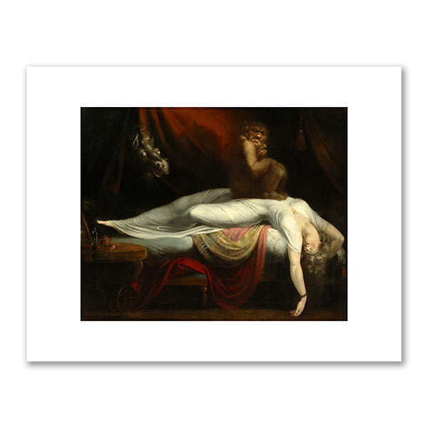 Henry Fuseli, The Nightmare, 1781, Detroit Institute of Arts. Fine Art Prints in various sizes by Museums.Co