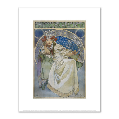 Alphonse Mucha, Princess Hyacinth, Fine Art Prints in various sizes by Museums.Co