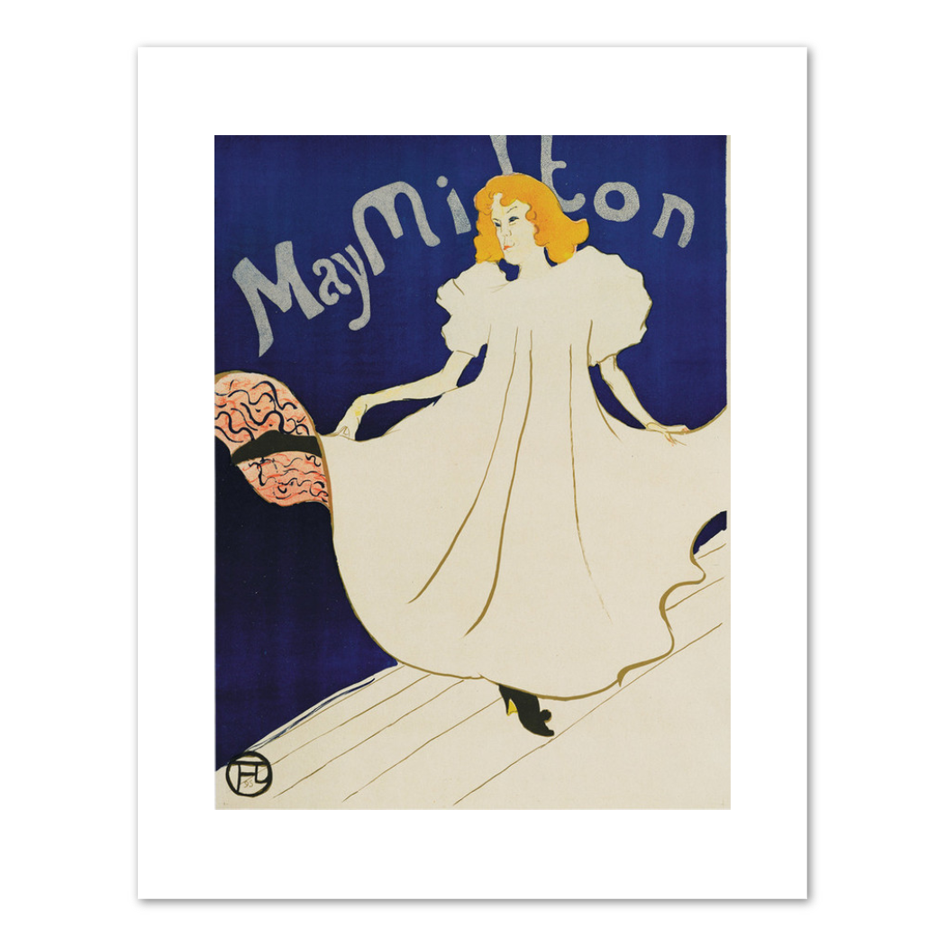 Henri de Toulouse-Lautrec (French, 1864-1901), May Milton, 1895, Fine Art Prints in various sizes by Museums.Co