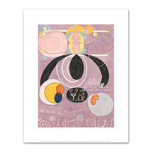Hilma af Klint, Group IV, The Ten Largest, No. 6, Adulthood, 1907, Fine Art prints in various sizes by Museums.Co