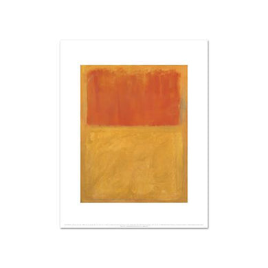 Mark Rothko, Orange and Tan, Fine Art Prints in various sizes by Museums.Co