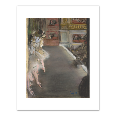 Edgar Degas, Dancers at the Old Opera House,  c. 1877, Fine Art Prints in various sizes by Museums.Co