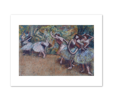 Edgar Degas, Ballet Scene, c. 1907, Fine Art Prints in various sizes by Museums.Co