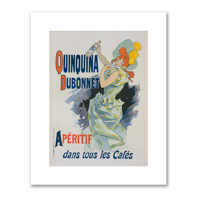 Jules Chéret, Quinquina Dubonnet, from Les Maîtres de l'affiche, Volume 1, 1898, New York Public Library. Fine Art Prints in various sizes by Museums.Co