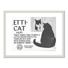 Etti-Cat says... Step Lively. (Please) by Jo Mary McCormick