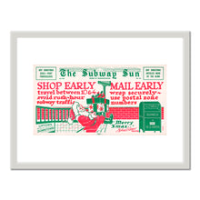The Subway Sun, Shop Early.. Mail Early Vol. XIV No. 25 by Amelia Opdyke Jones