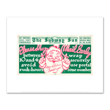 Amelia Opdyke Jones, New York City Transit Authority, The Subway Sun, Shop Early.. Mail Early Vol. XV No. 19, 1948, New York Transit Museum, XX.2018.4.4, © Metropolitan Transportation Authority. Fine Art Prints in various sizes by Museums.Co