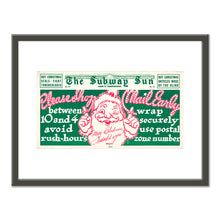The Subway Sun, Shop Early.. Mail Early Vol. XV No. 19 by Amelia Opdyke Jones