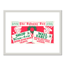 The Subway Sun, Shop Early.. Mail Early Vol. XIV No. 4 by Amelia Opdyke Jones