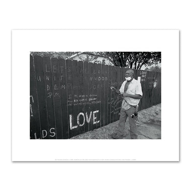 Don Thompson (American, b. 1938). Juneteenth Love Wall, 2020. Courtesy of the artist. © Don Thompson. Fine Art Prints in various sizes by Museums.Co