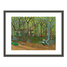 Cabin in the Woods by Ralph Fasanella