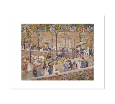 Maurice Prendergast, Monte Pincio, Rome, 1898–99, Fine Art Prints in various sizes b Museums.Co