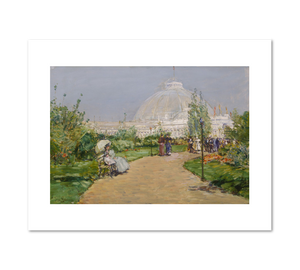 Frederick Childe Hassam, Horticulture Building, World's Columbian Exposition, Chicago, 1893, Fine Art Prints in various sizes by Museums.Co