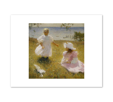 Frank Weston Benson, The Sisters, 1899, Terra Foundation for American Art. Fine Art Prints in various sizes by Museums.Co