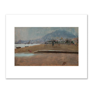 James Abbott McNeill Whistler, The Beach at Marseille, c. 1901, Terra Foundation for American Art. Fine Art Prints in various sizes by Museums.Co