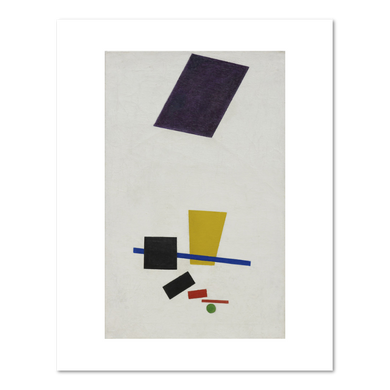 Kazimir Malevich, Painterly Realism of a Football Player - Color Masses in the 4th Dimension, summer-fall 1915, The Art Institute of Chicago. Fine Art Prints in various sizes by Museums.Co