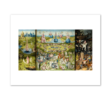 Hieronymus Bosch, Garden of Earthly Delights, 1480-1505, Fine Art Prints in various sizes by Museums.Co