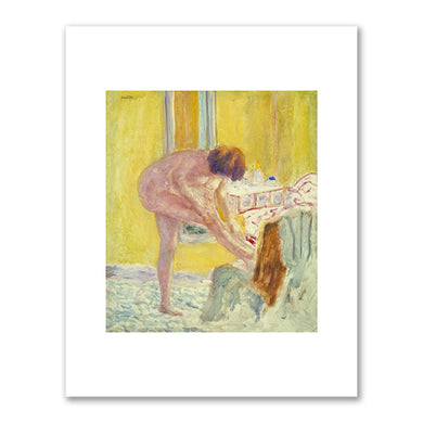 Pierre Bonnard, Nude, Yellow Background, c.1924, Dallas Museum of Art. Photo Â© Bridgeman Images. Fine Art Prints in various sizes by Museums.Co