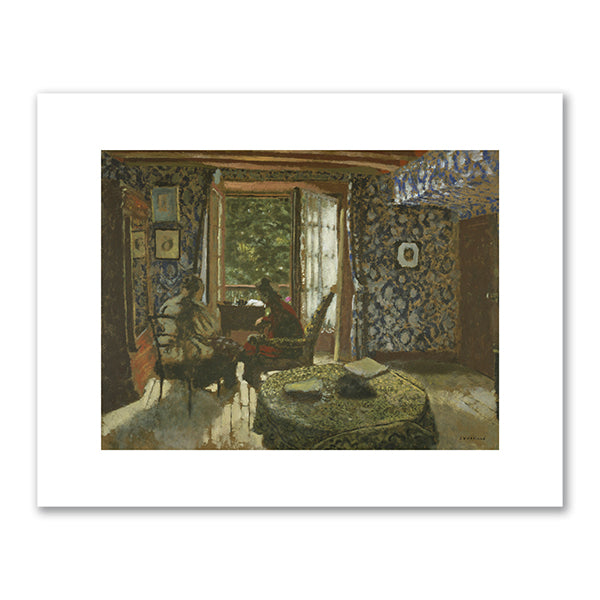 Edouard Vuillard, Interior, c.1900-1901, Dallas Museum of Art. Photo © Bridgeman Images. Fine Art Prints in various sizes by Museums.Co