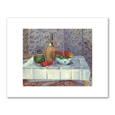 Camille Pissarro, Still Life with Peppers, 1899, Private Collection. Photo Â© Bridgeman Images. Fine Art Prints in various sizes by Museums.Co