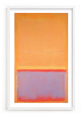 Untitled, 1954 by Mark Rothko, Framed Art Print