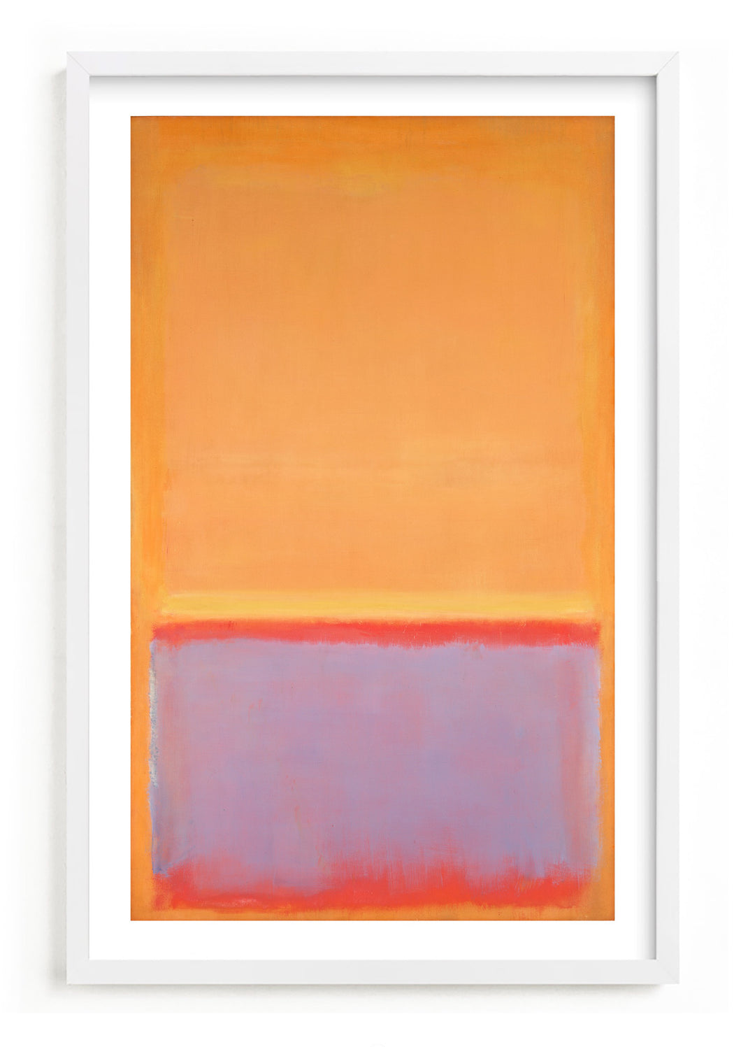 Untitled, 1954 by Mark Rothko, Framed Art Print