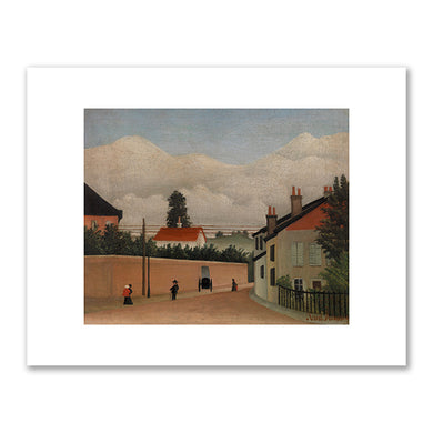 Henri Rousseau, Outskirts of Paris (Environs de Paris), c. 1906–10, Barnes Foundation. Fine Art Prints in various sizes by Museums.Co