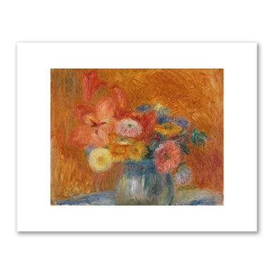 William Glackens, Green Bowl of Flowers, c. 1916, Barnes Foundation. Fine Art Prints in various sizes by Museums.Co