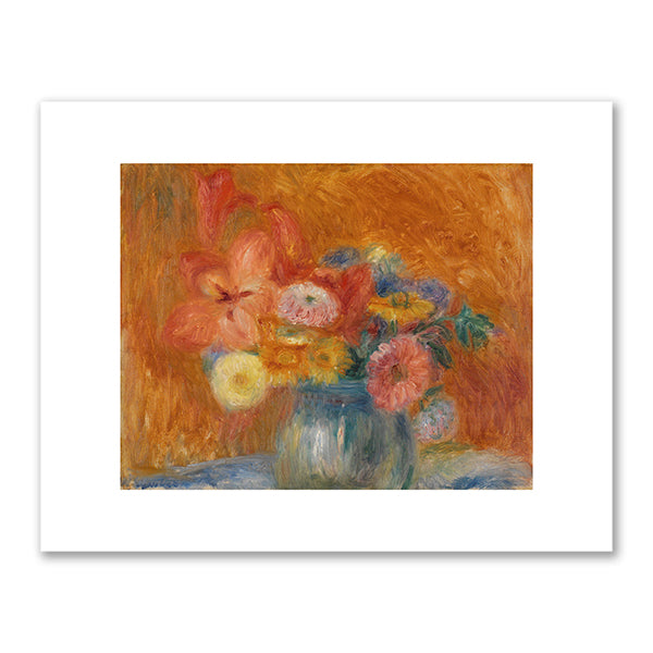 William Glackens, Green Bowl of Flowers, c. 1916, Barnes Foundation. Fine Art Prints in various sizes by Museums.Co