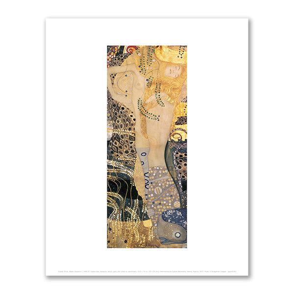 Water Serpents I by Gustav Klimt