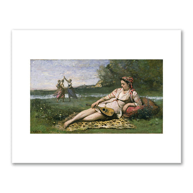 Jean-Baptiste-Camille Corot, Young Women of Sparta (Jeunes filles de Sparte), 1868-1870, Brooklyn Museum, Photo © Brooklyn Museum / Bridgeman Images. Fine Art Prints in various sizes by Museums.Co