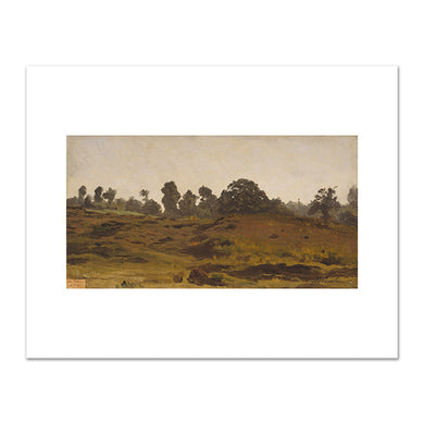 Auguste-François Bonheur, View of a Field, early 1850s, Brooklyn Museum, Photo © Brooklyn Museum / Bridgeman Images. Fine Art Prints in various sizes by Museums.Co