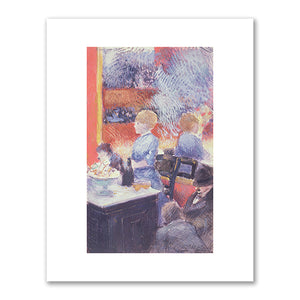 Jean-Louis Forain, The Bar at the Folies-Bergère (Le Bar aux Folies-Bergère), 1878, Brooklyn Museum. Photo © Brooklyn Museum / Bridgeman Images. Fine Art Prints in various sizes by Museums.Co