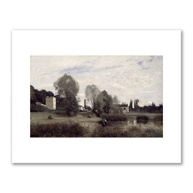 Jean-Baptiste-Camille Corot, Ville d'Avray, 1865, Brooklyn Museum. Photo © Brooklyn Museum / Bridgeman Images