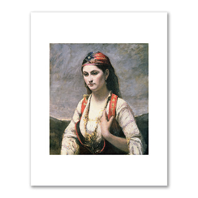 Jean-Baptiste-Camille Corot, The Young Woman of Albano (L'Albanaise), 1872, Brooklyn Museum. Photo © Brooklyn Museum / Bridgeman Images