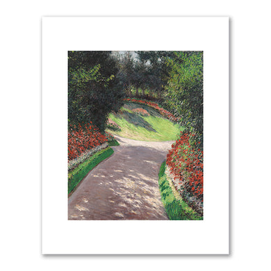 Gustave Caillebotte, The Path in the Garden, 1886, Dallas Museum of Art. Photo © Bridgeman Images. Fine Art Prints in various sizes by Museums.Co
