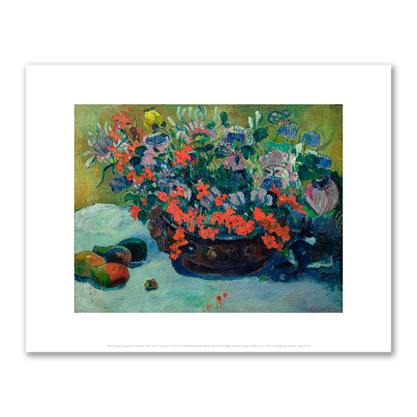 Paul Gauguin, Bouquet of Flowers, 1897, Musée Marmottan Monet, Paris. Photo © Bridgeman Images. Fine Art Prints in various sizes by Museums.Co