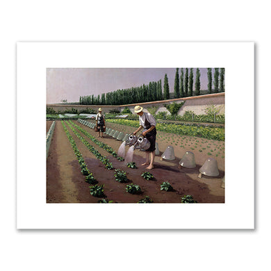 Gustave Caillebotte, The Gardeners, 1877, Private Collection. Photo © Private Collection / Bridgeman Images. Fine Art Prints in various sizes by Museums.Co 