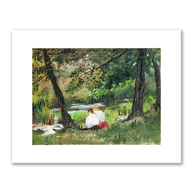 Mary Cassatt, Two Seated Women, 1869. Private Collection. Photo © Bridgeman Images. Fine Art Prints in various sizes by Museums.Co