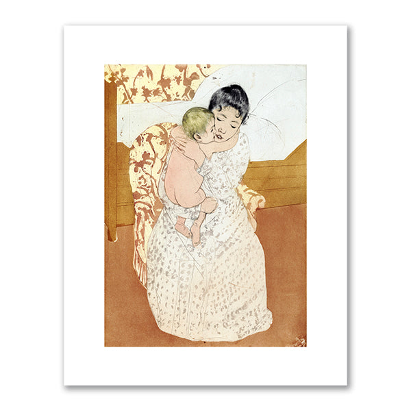 Mary Cassatt, Maternal caress, 1908, Philadelphia Museum of Art. Photo © Universal History Archive/UIG / Bridgeman Images. Fine Art Prints in various sizes by Museums.Co