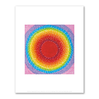 Alma Thomas, A Fantastic Sunset, 1970, Private Collection. Photo © Christie's Images / Bridgeman Images. Fine Art Prints in various sizes by Museums.Co